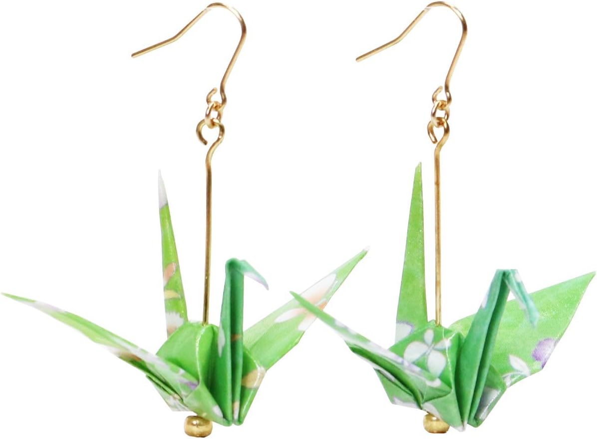 手描きイラスト オリジナル 【咲く】 ピアス&ブローチ付き 水彩アート